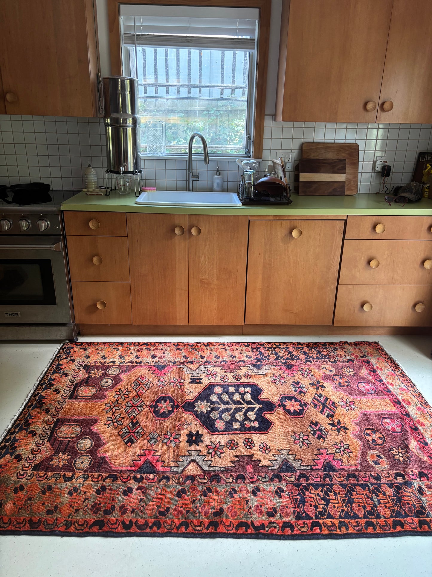 Lynx Vintage Turkish Rug
