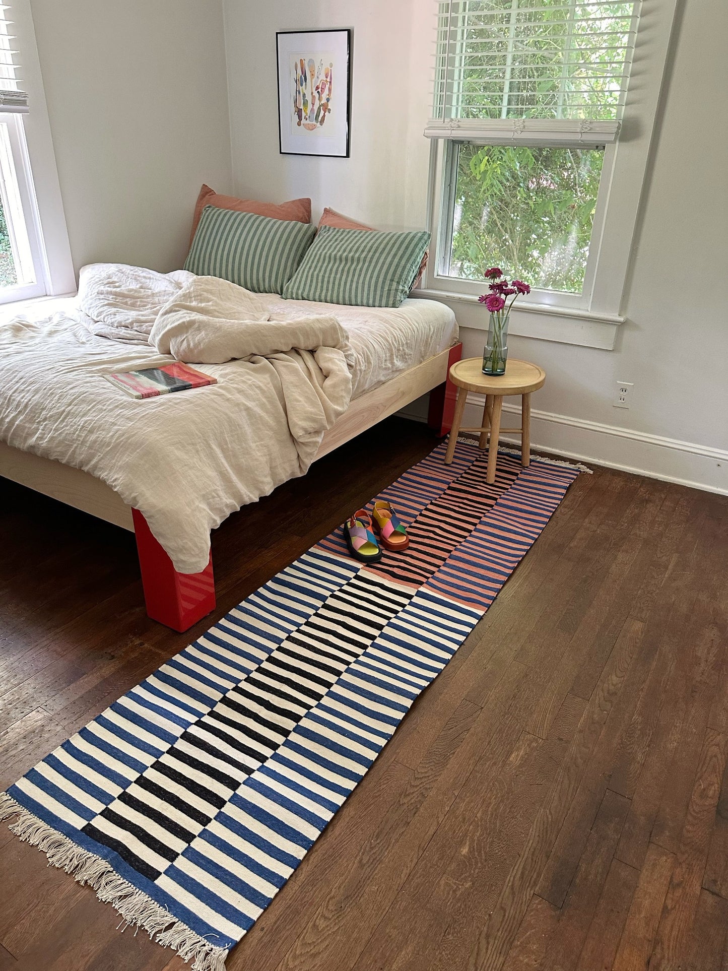 Style a Bedroom with Denver Flatweave Runner Rug