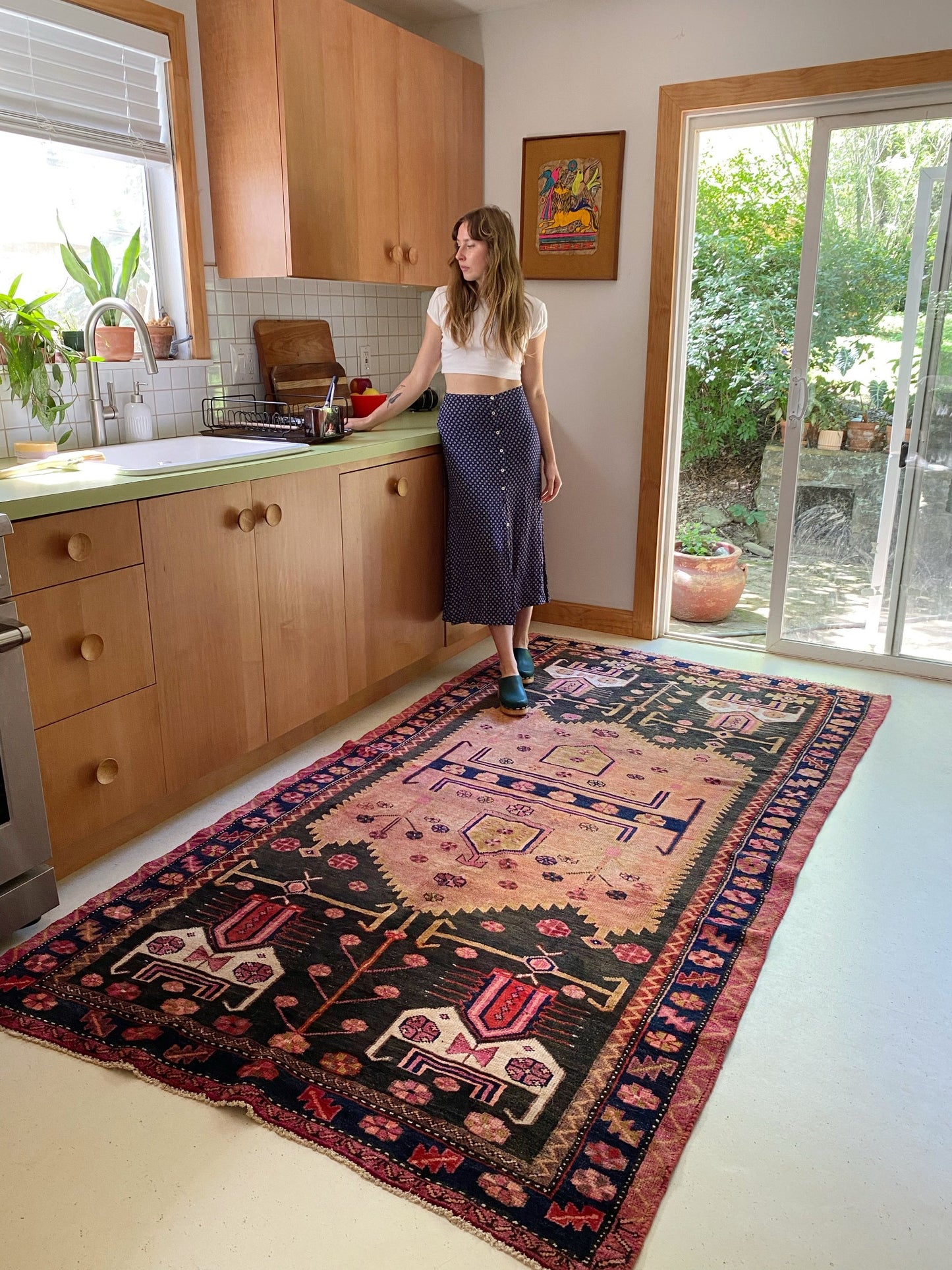 Style Durango Vintage Runner Rug in a Kitchen