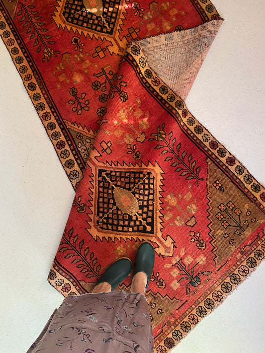 Amaranth Vintage Persian Rug