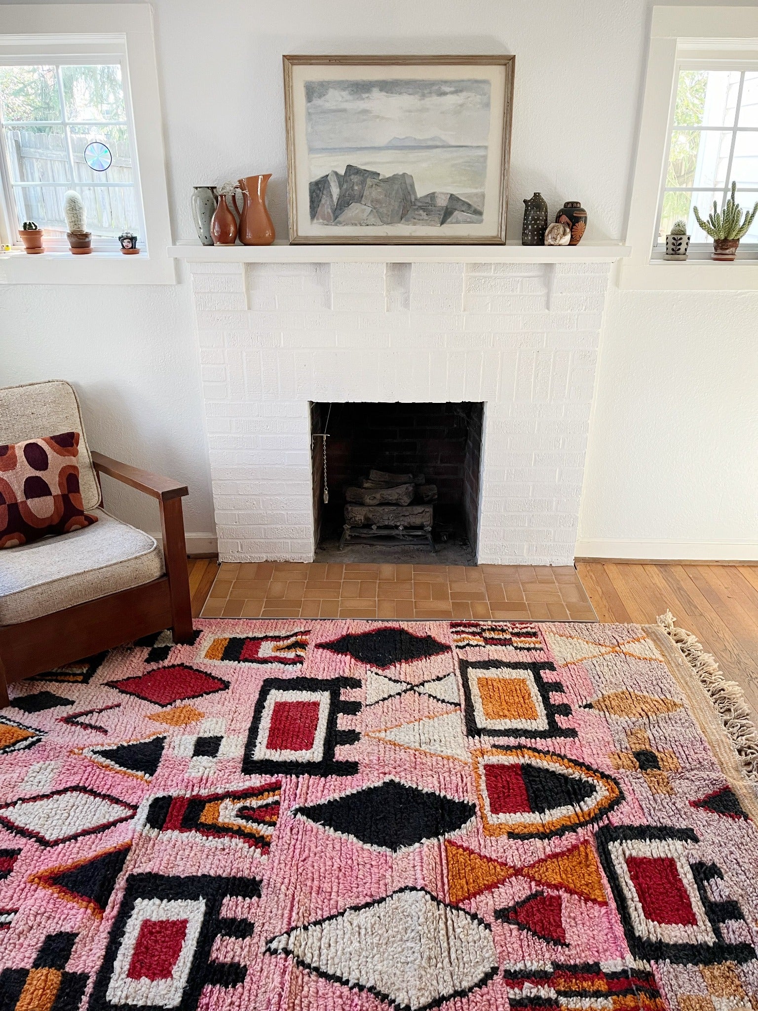 See Lonne Moroccan Rug | Lost Hunt Vintage