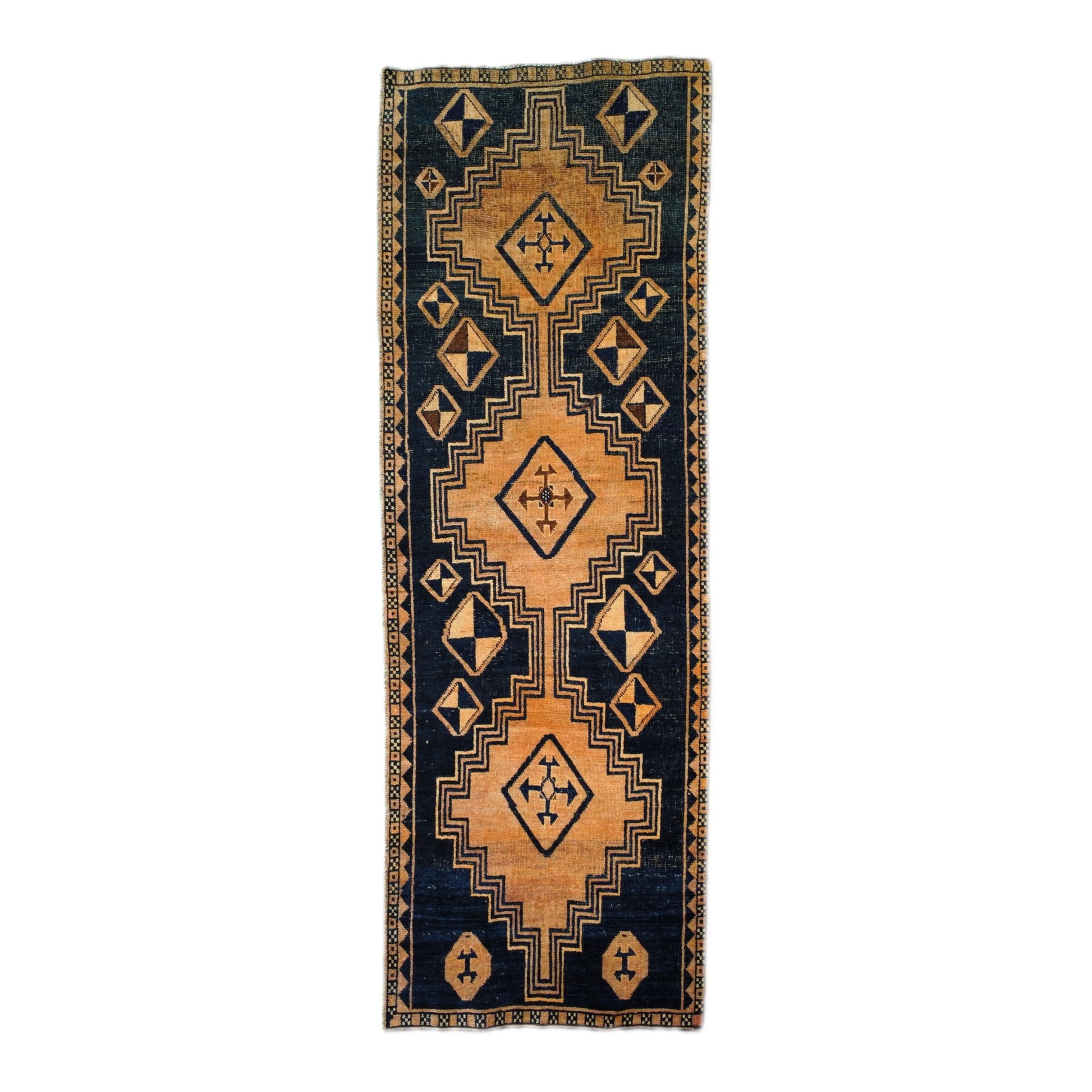 Shop Stone Vintage Blue Runner Rug