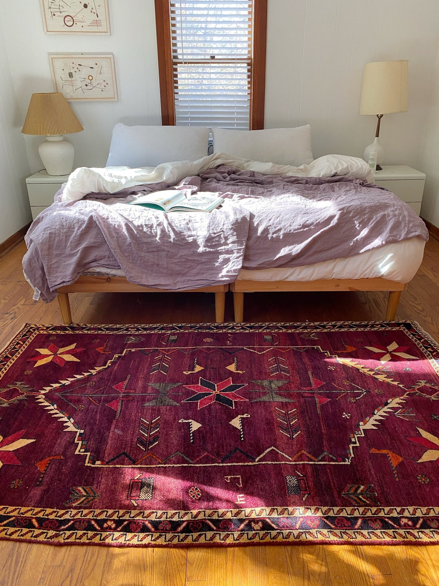 Style a Bedroom Space with a Vintage Persian Rug