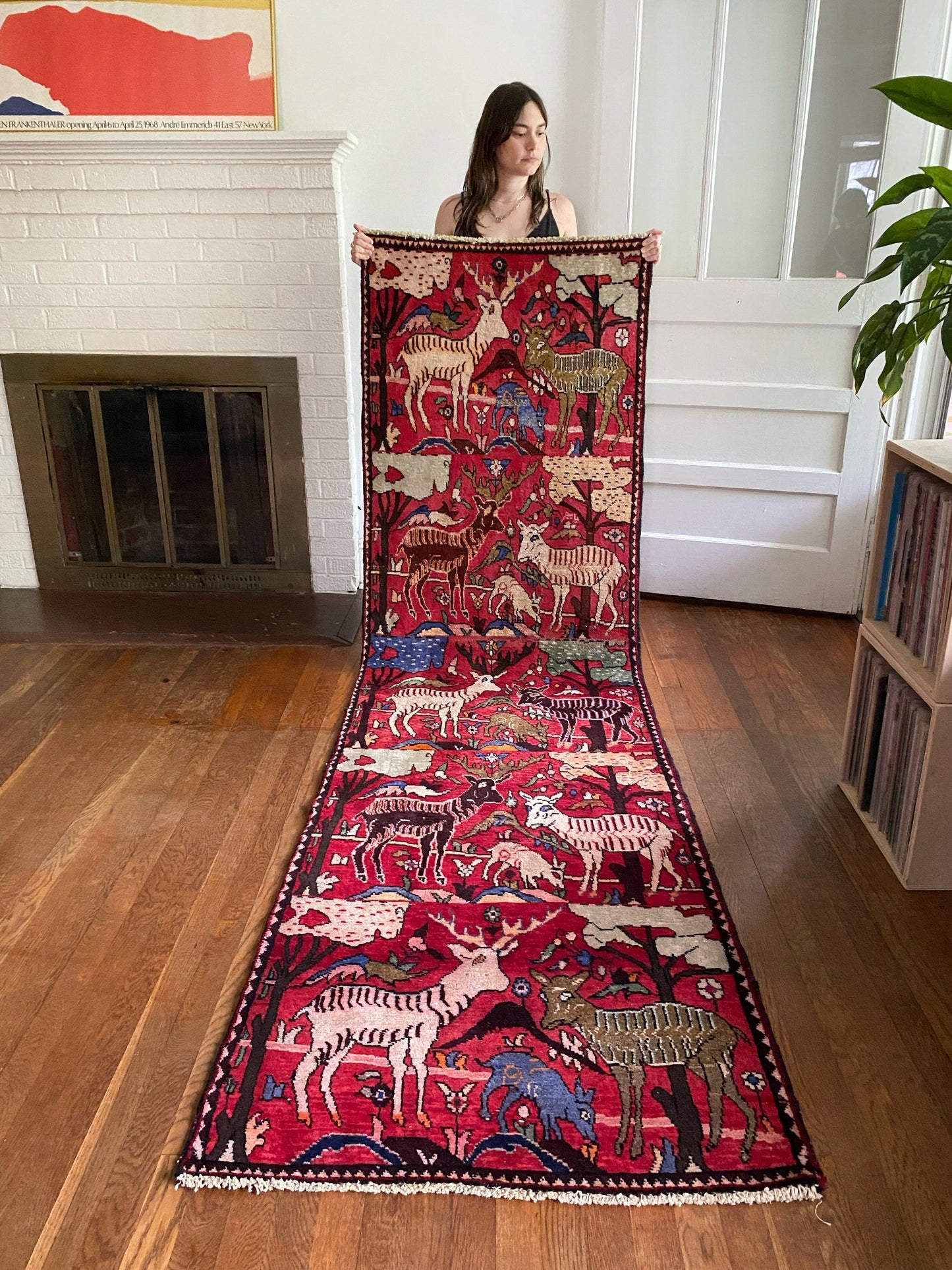 Shop Vintage Pictorial Runner Rug