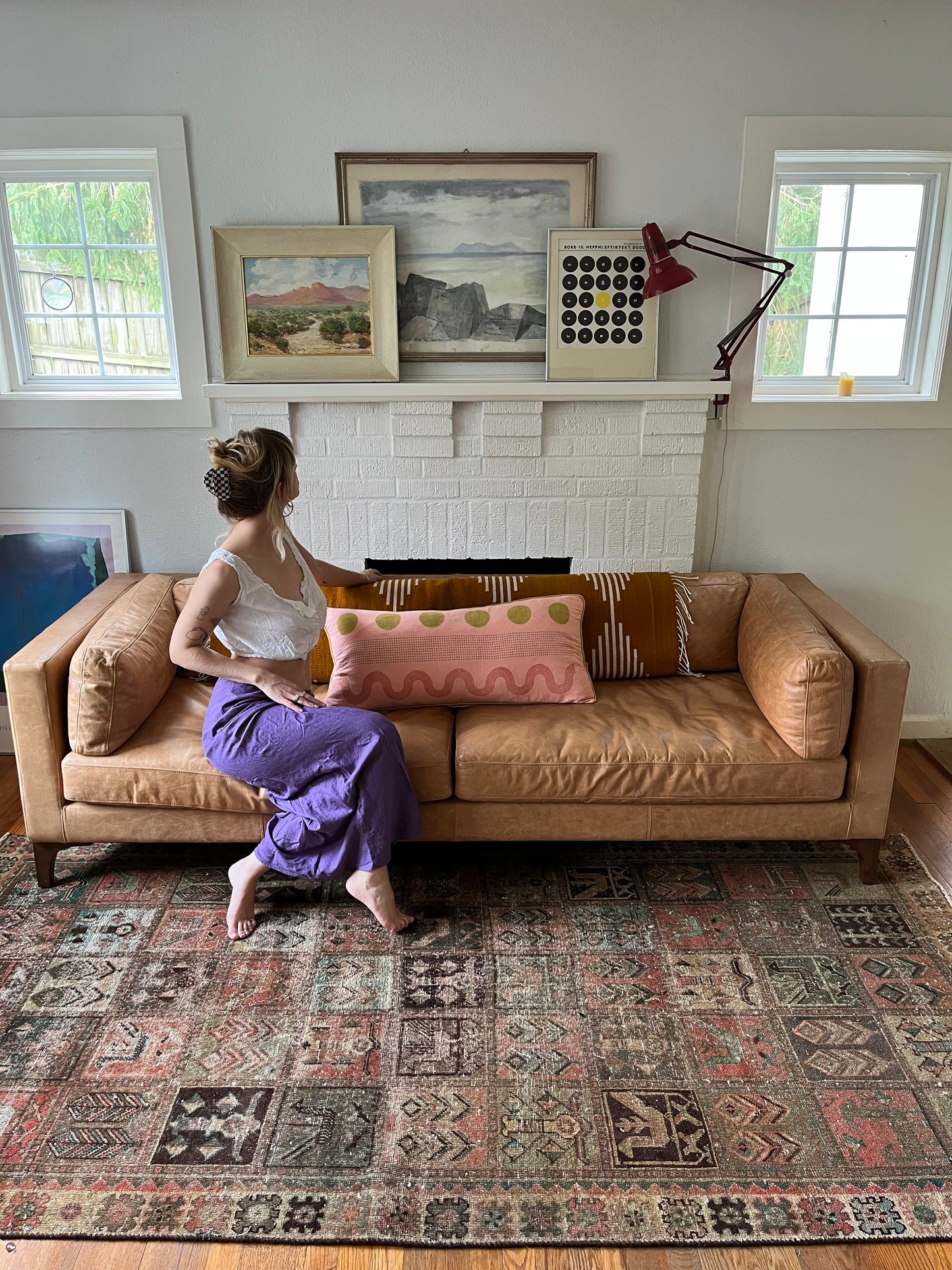 Rainer Vintage Persian Rug