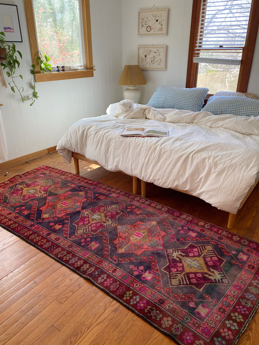 Tilly Pink Vintage Persian Runner
