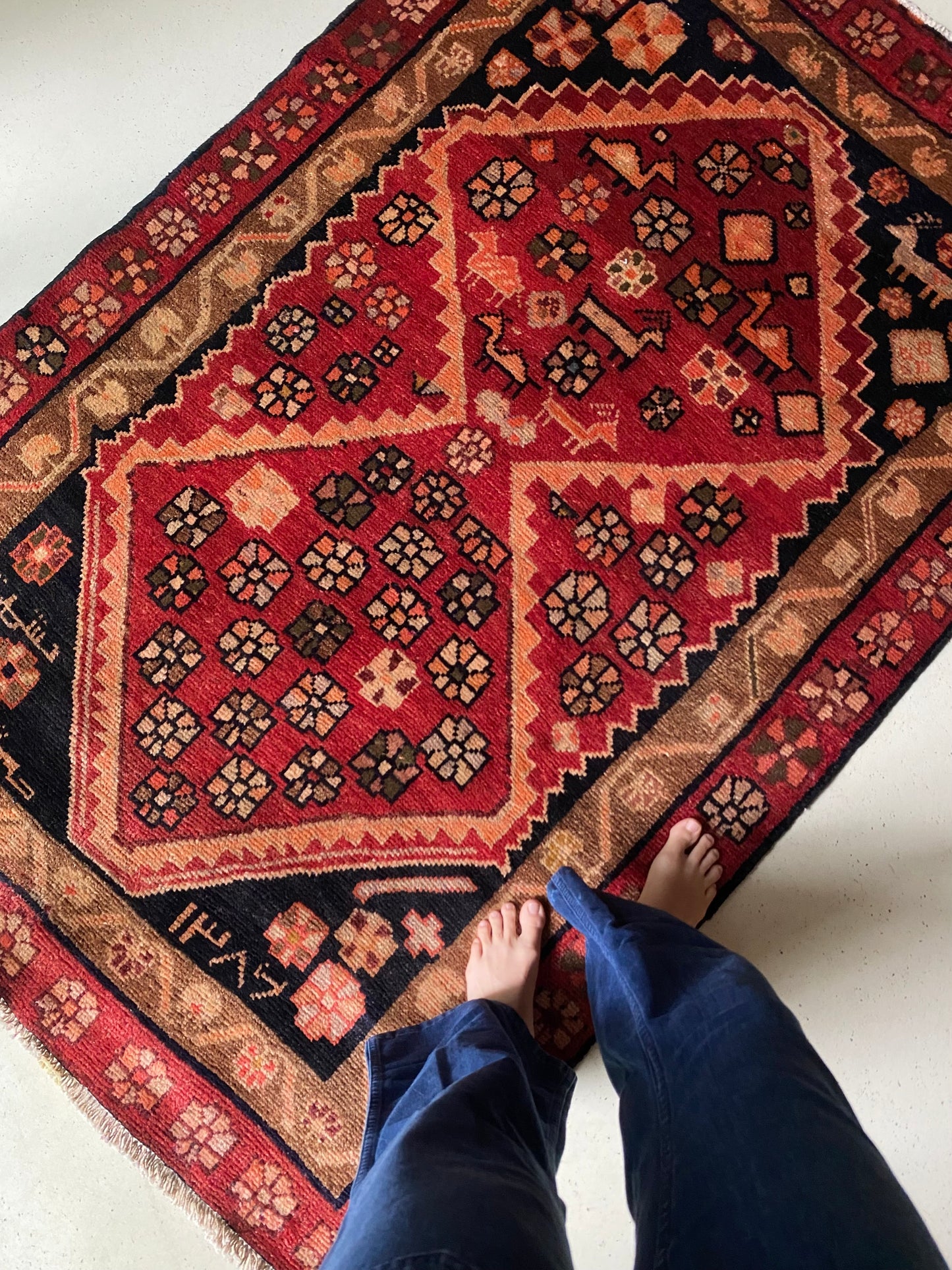 Romen Vintage Turkish Rug