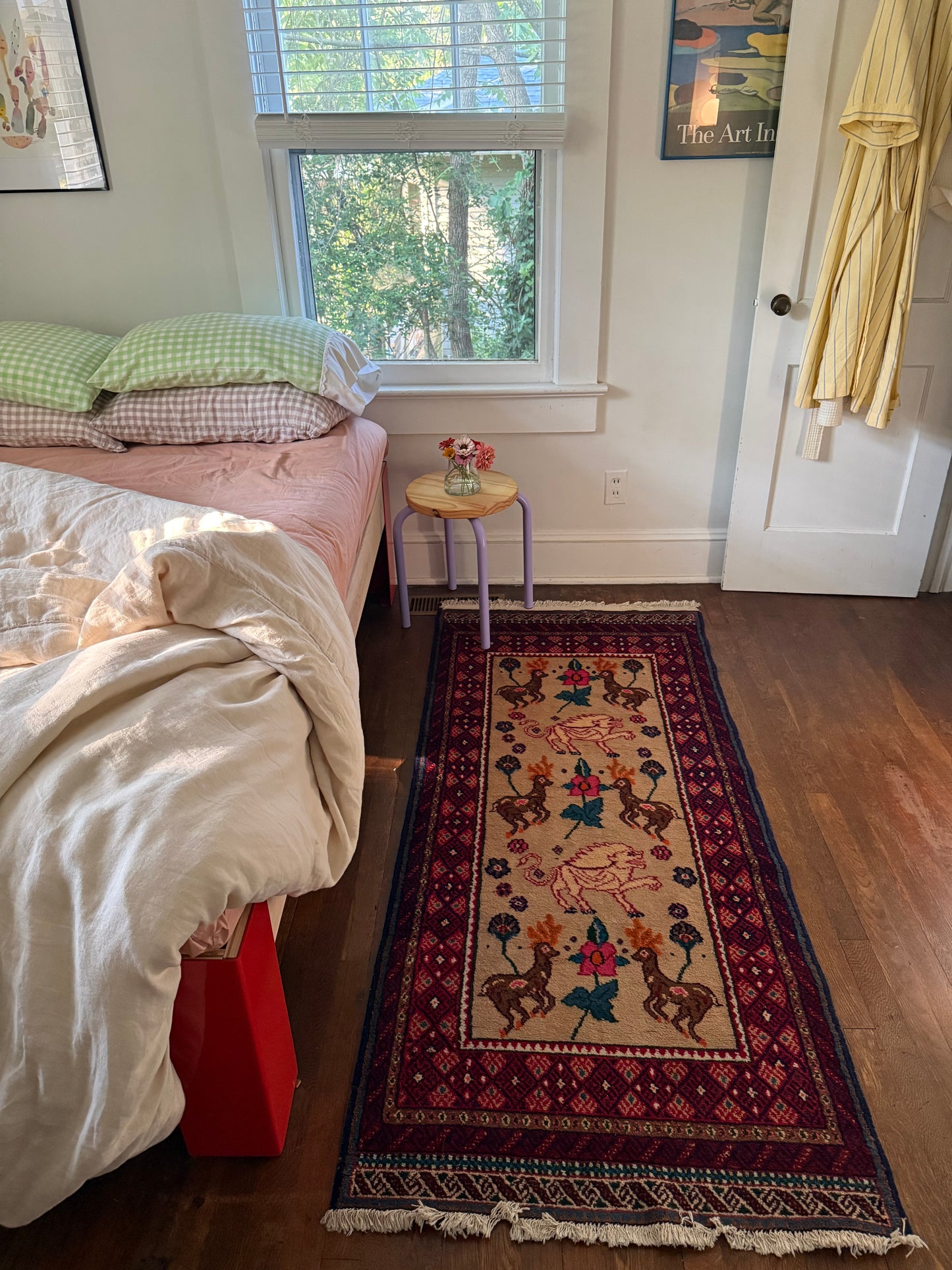 Diehl Vintage Pictorial Persian Rug