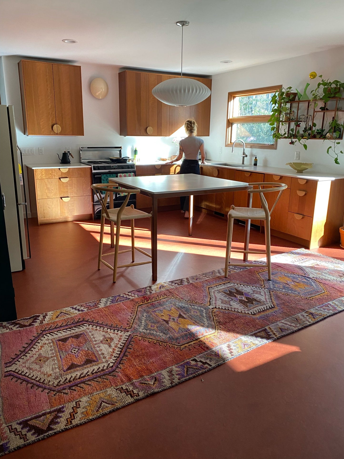 See Echo Persian Runner Styled in a Kitchen