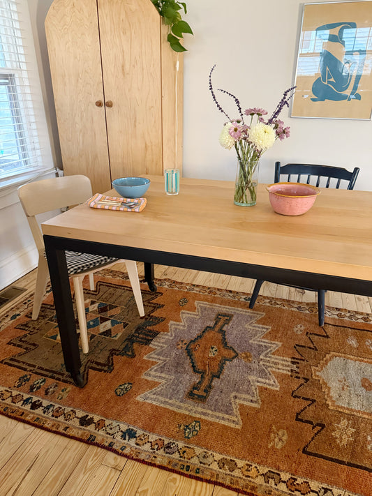 Milagro Blue Vintage Persian Runner Rug