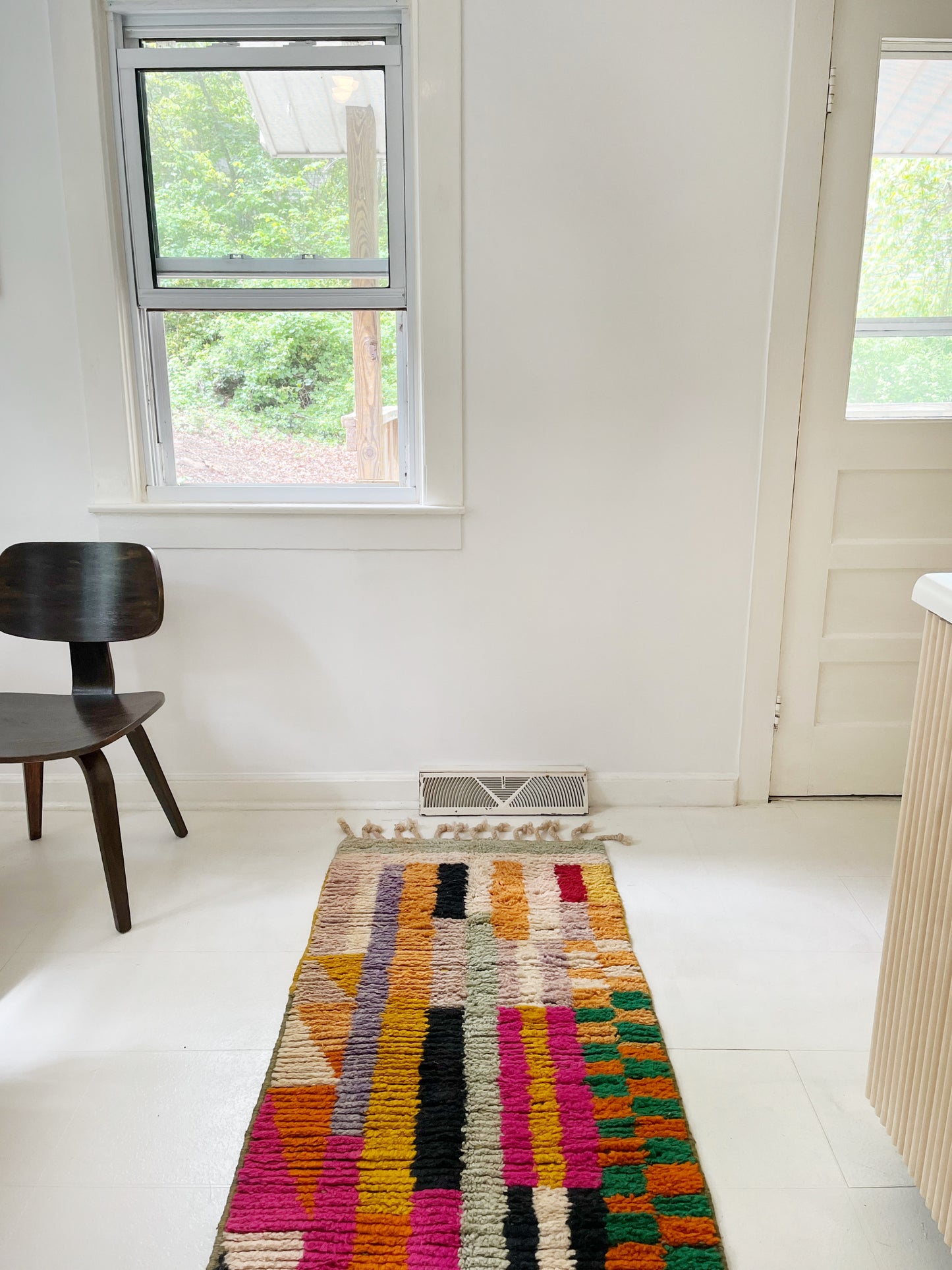 Lento Moroccan Handmade Runner Rug