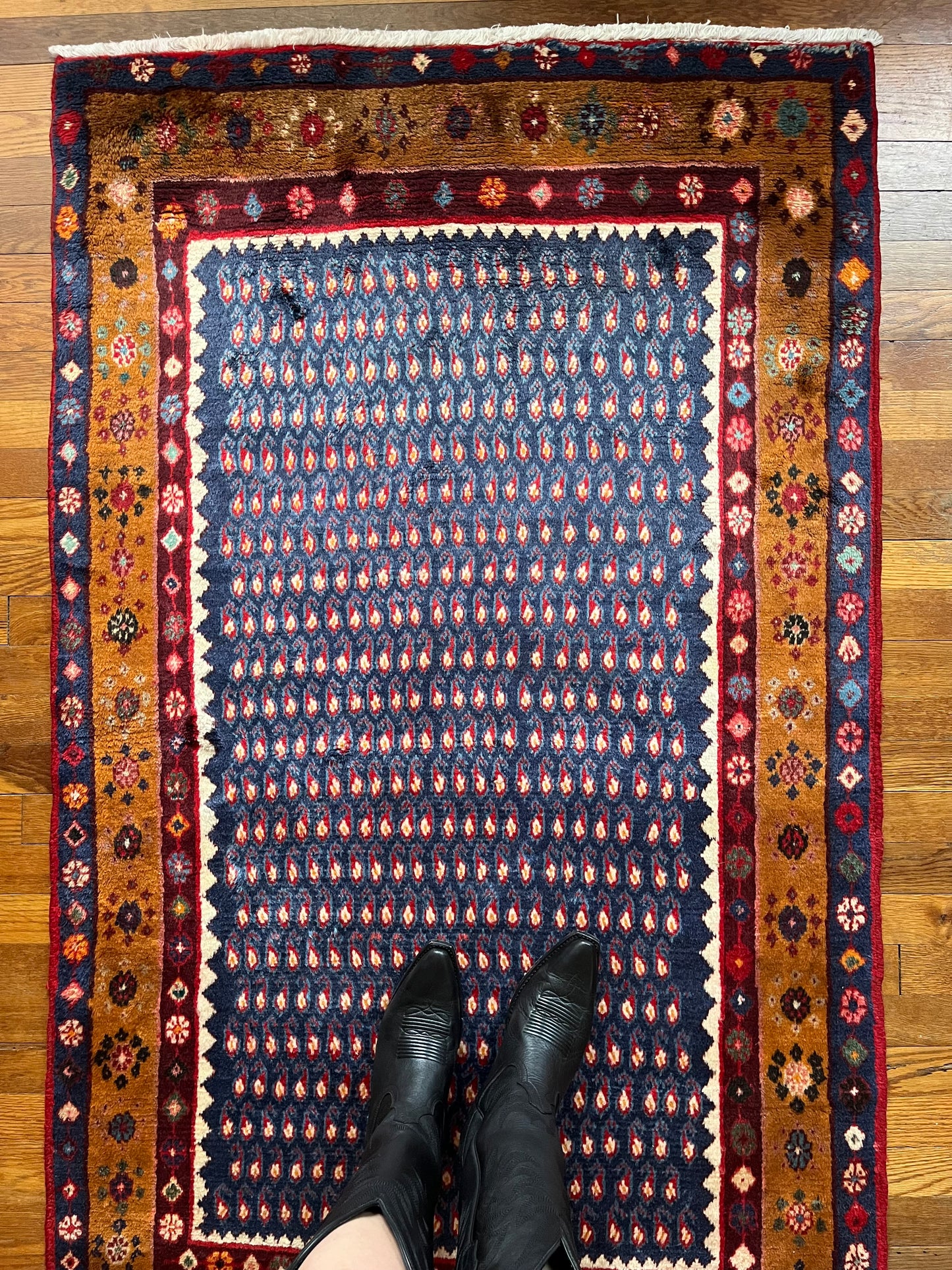 Persimmon Vintage Persian Rug