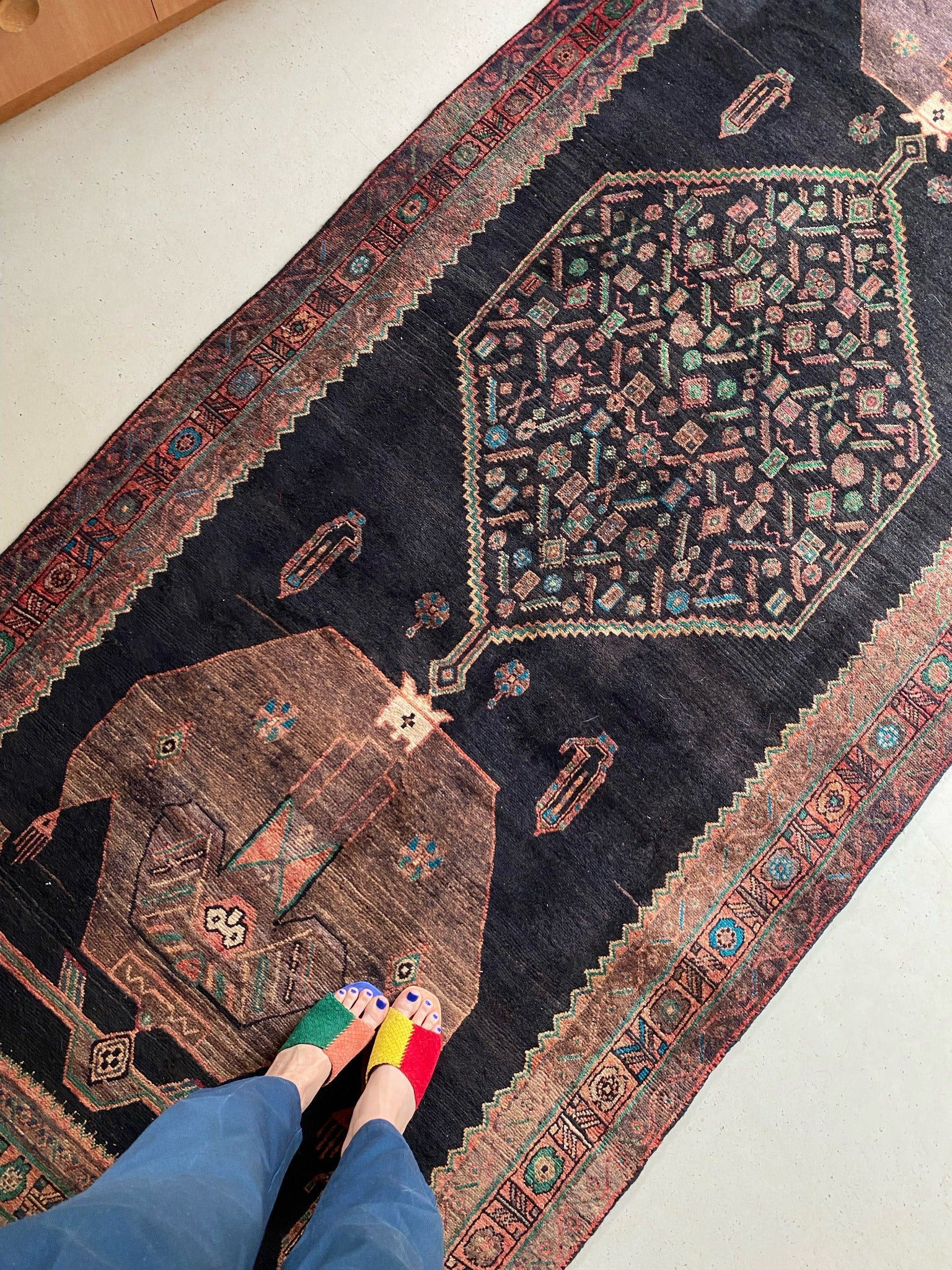 See Details of colorful runner rug