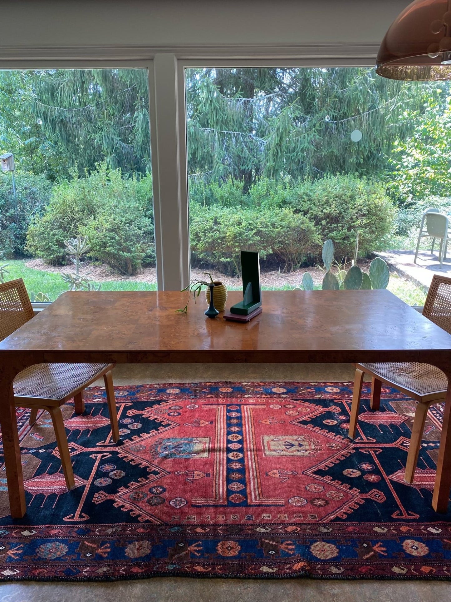 Enhance a Dining Room with Vintage Persian Rug