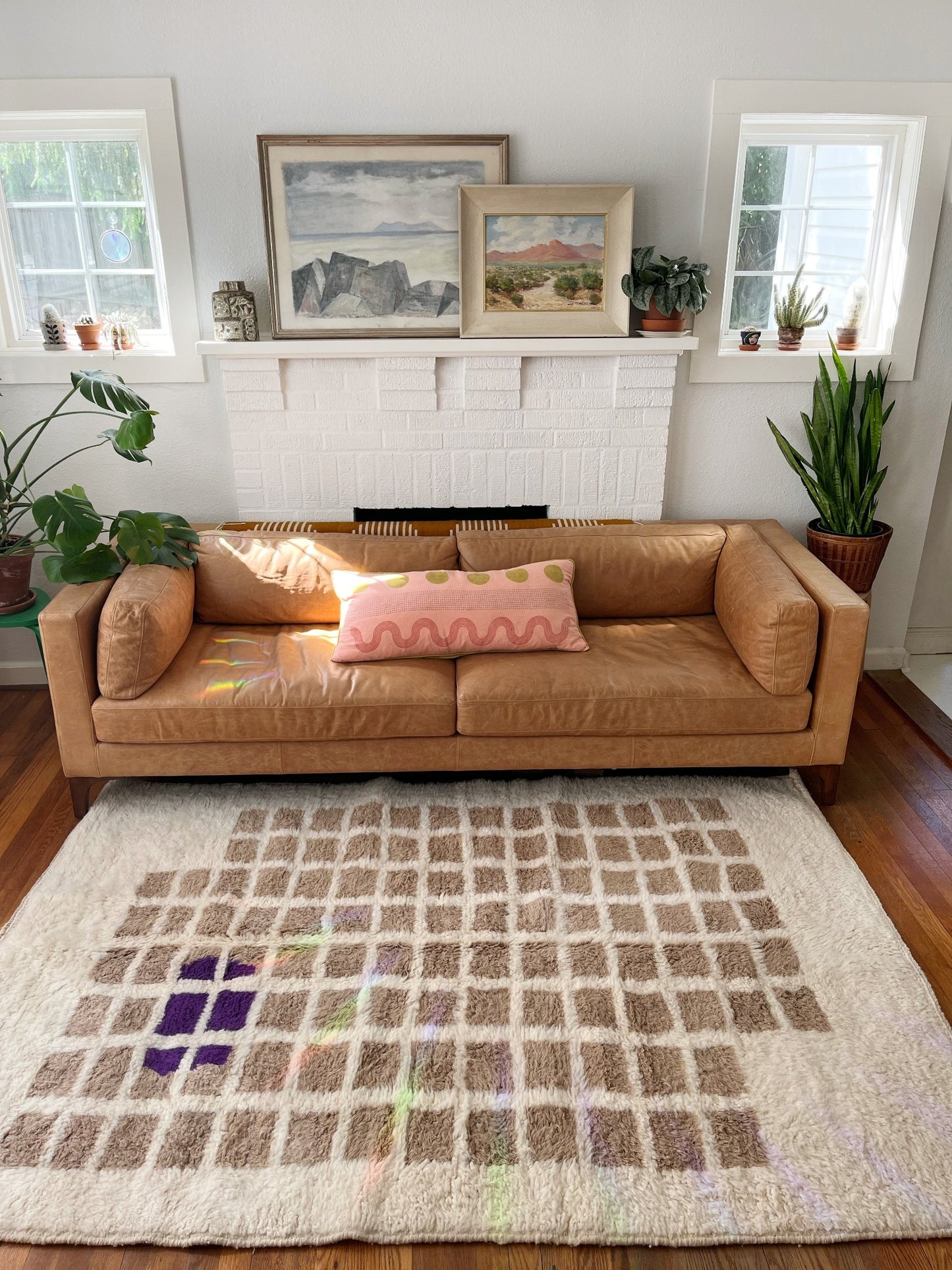 Style a Living Room with Cicero High Pile Rug