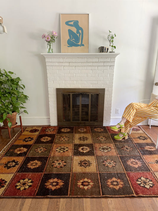 Fleur Vintage Persian Rug