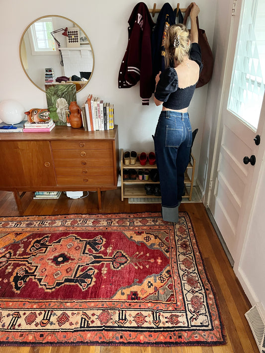 Pomegranate Vintage Persian Rug