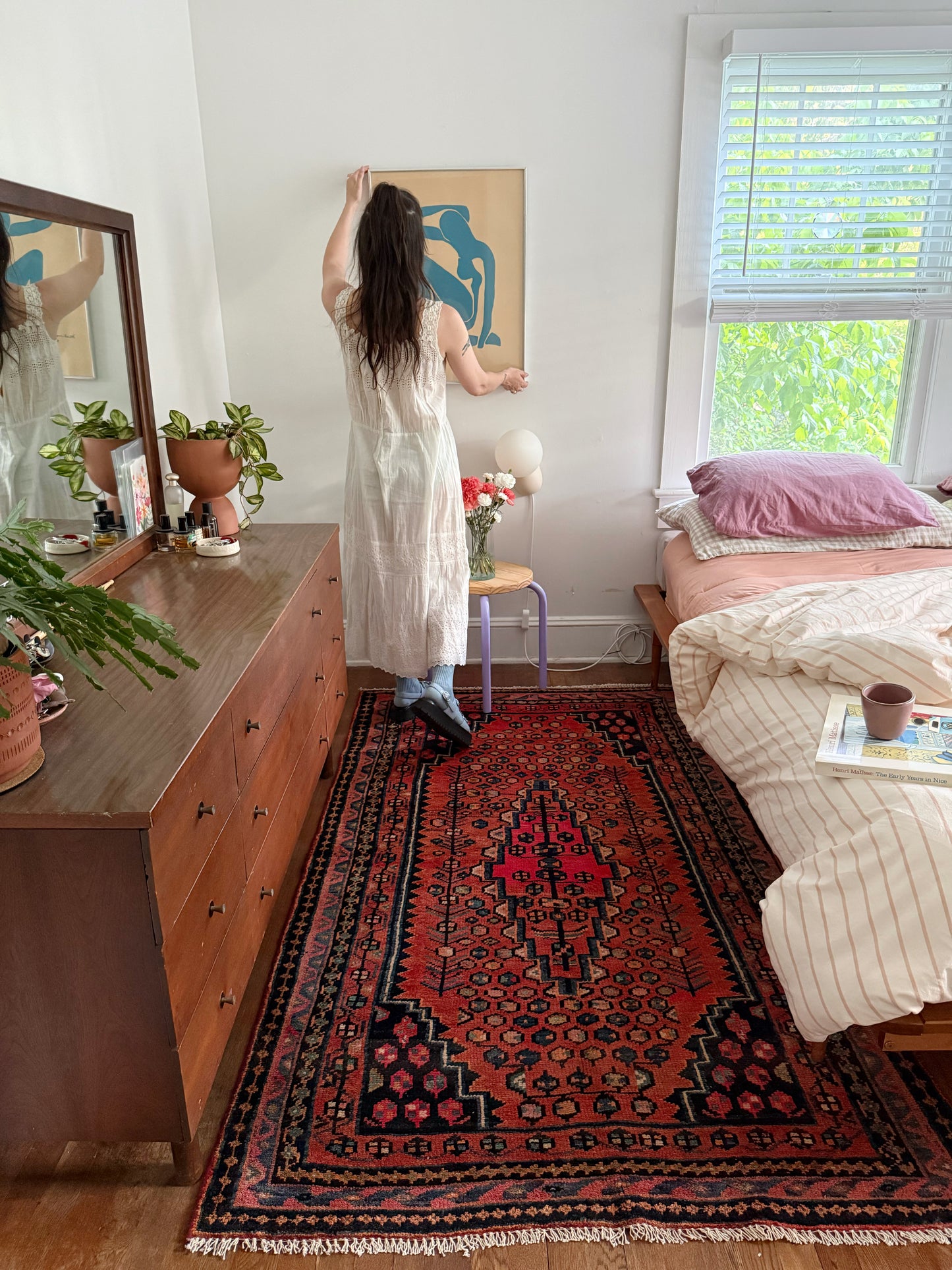 Gil Vintage Persian Rug