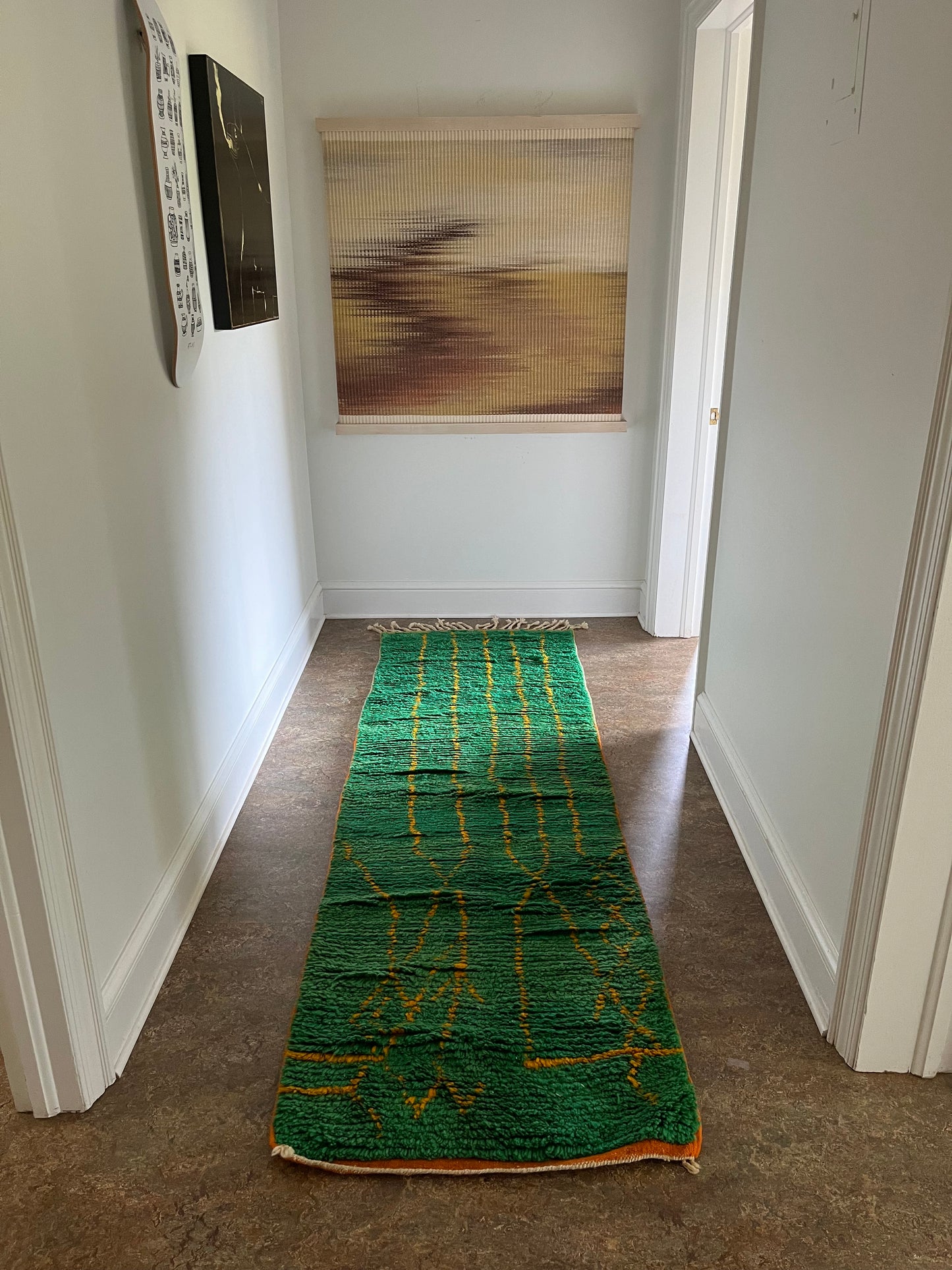 Alban Green Moroccan Runner