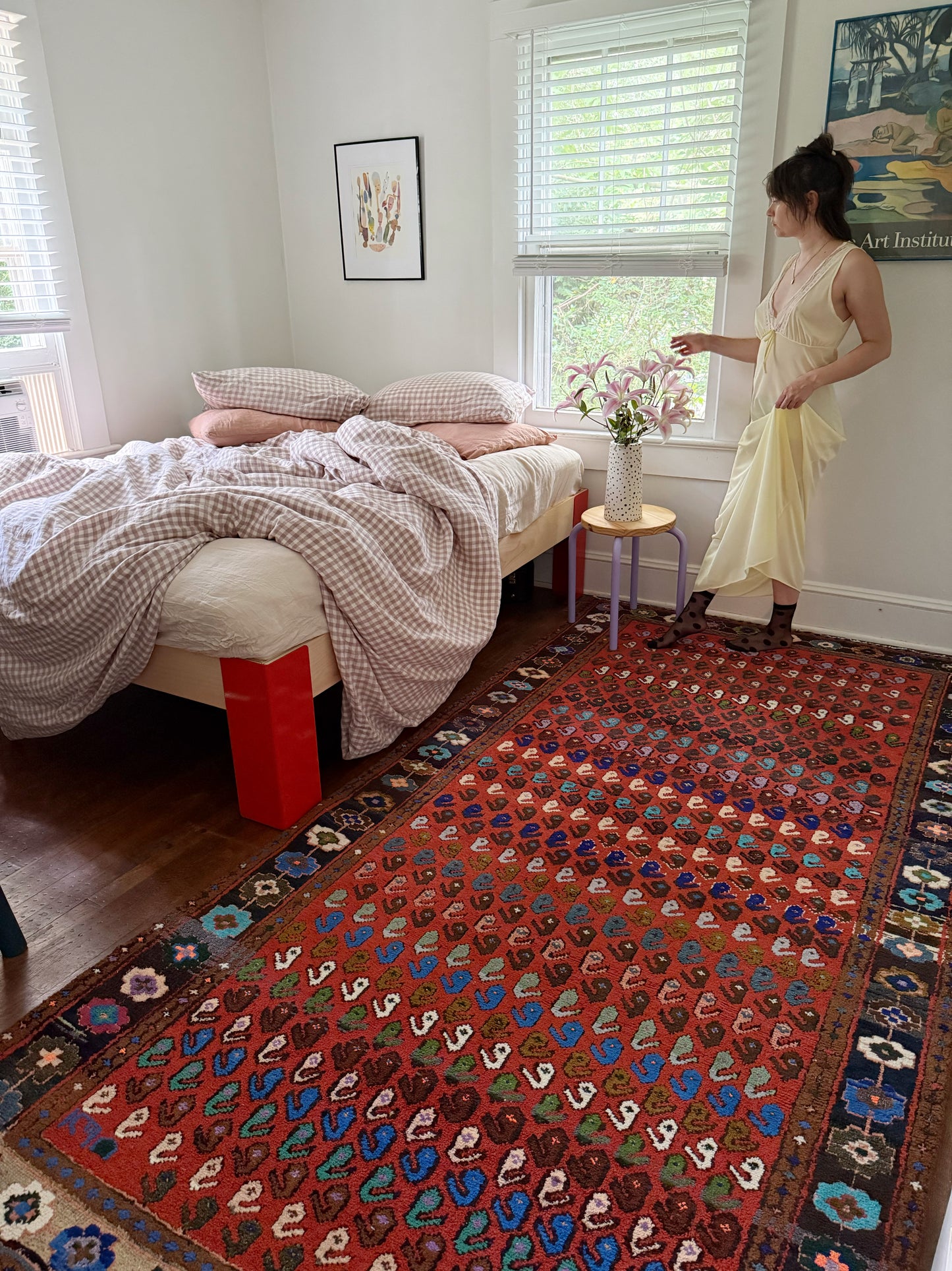 Emme Boteh Vintage Persian Rug