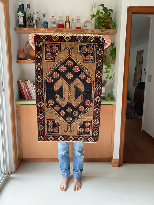 Achille Vintage Persian Mini Rug