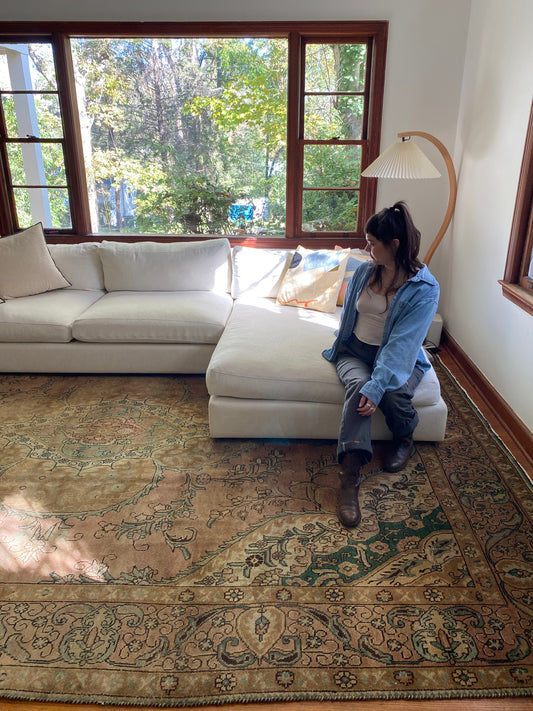 Slovenia Vintage Persian Area Rug