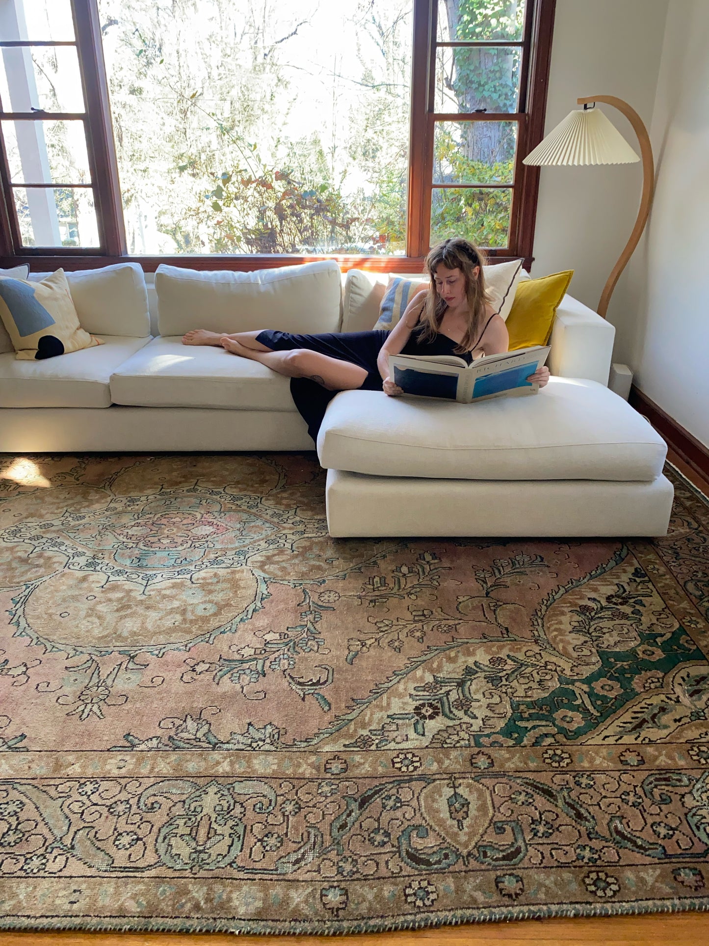 Rand Vintage Persian Area Rug