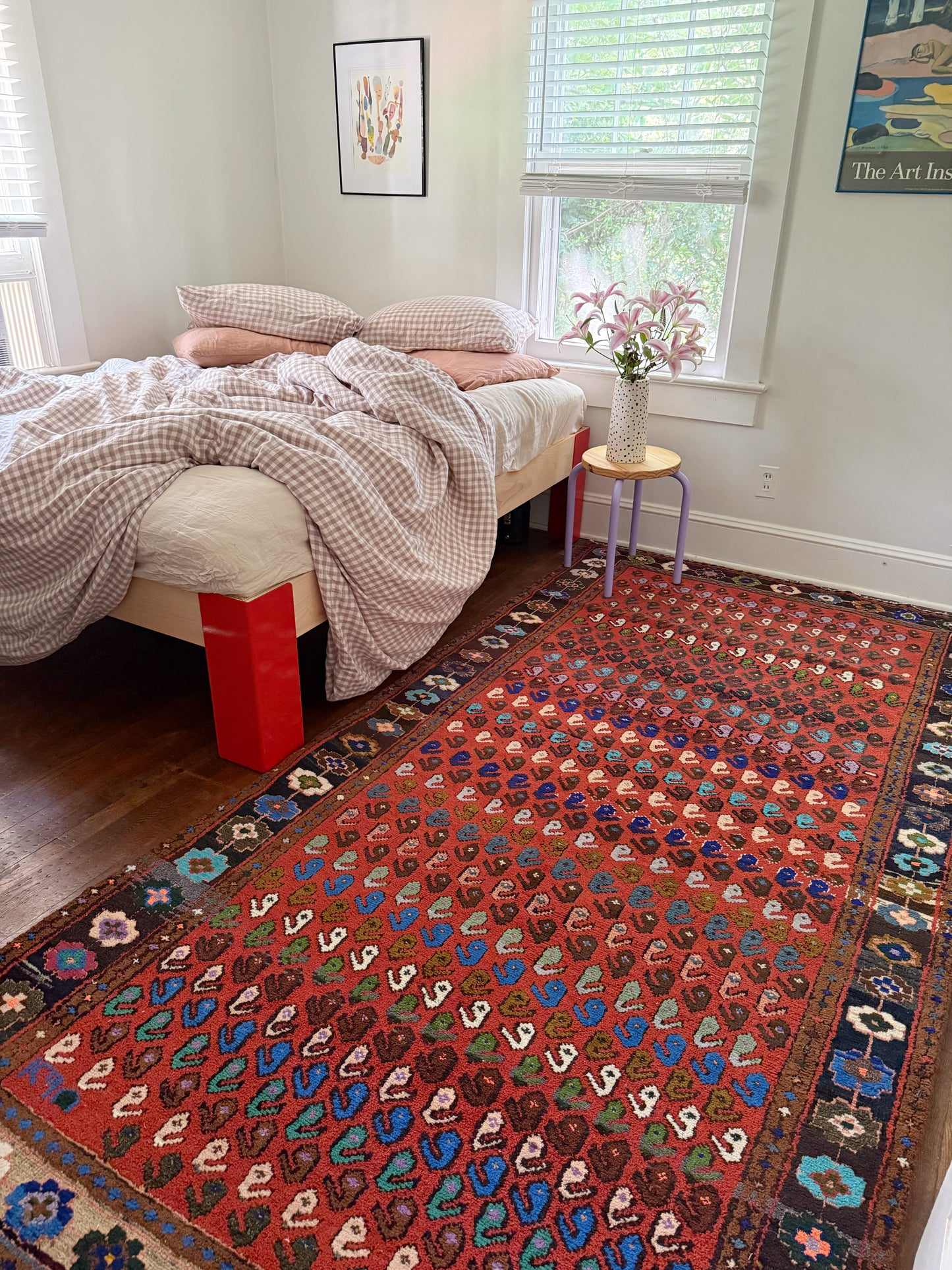 Emme Boteh Vintage Persian Rug