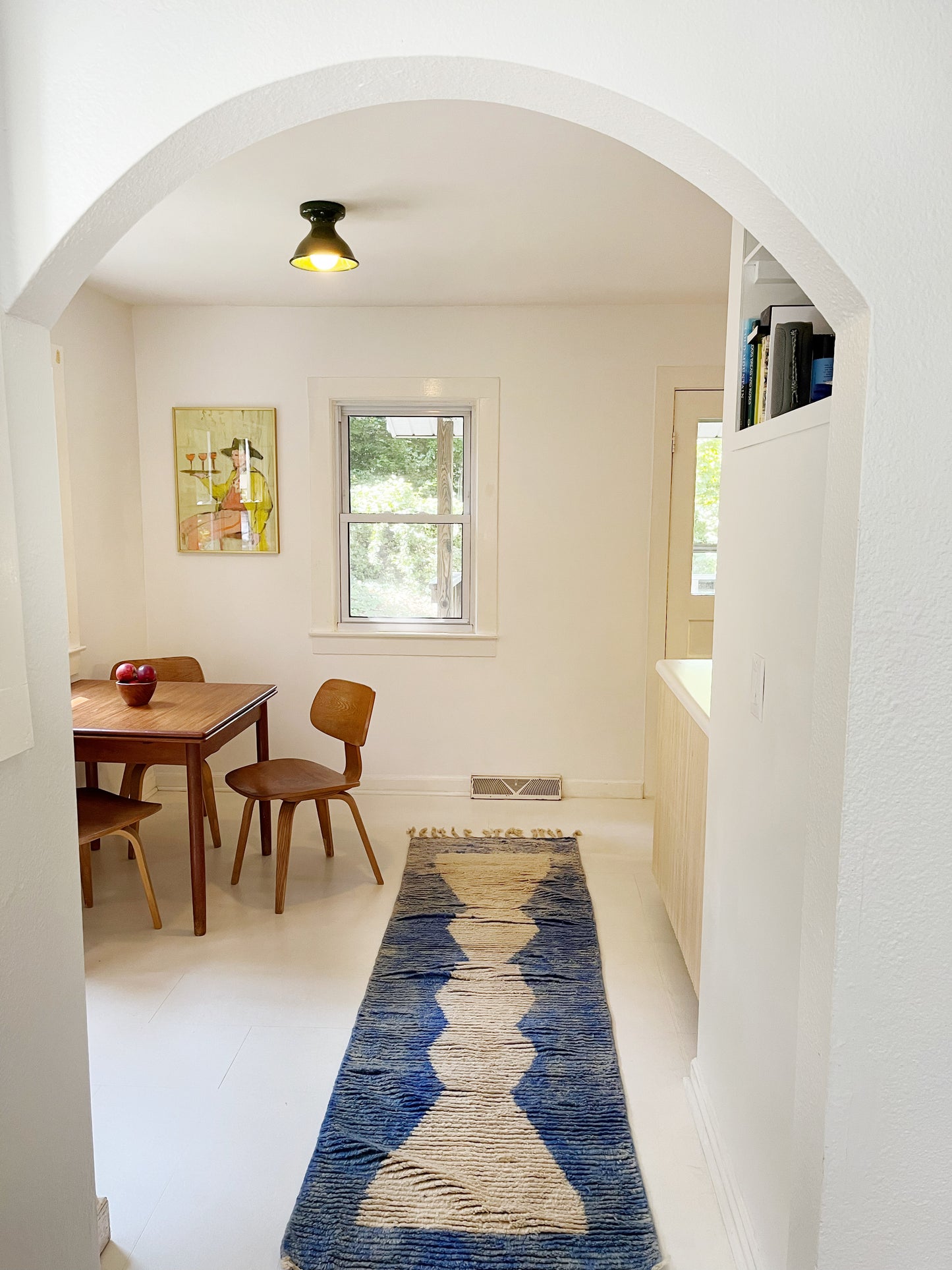 Calais Blue Moroccan Runner