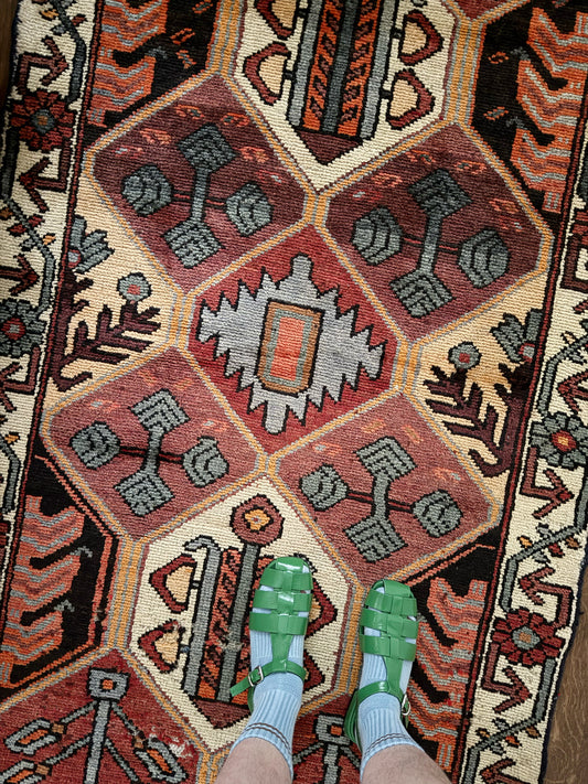 Paseo Floral Vintage Persian Rug