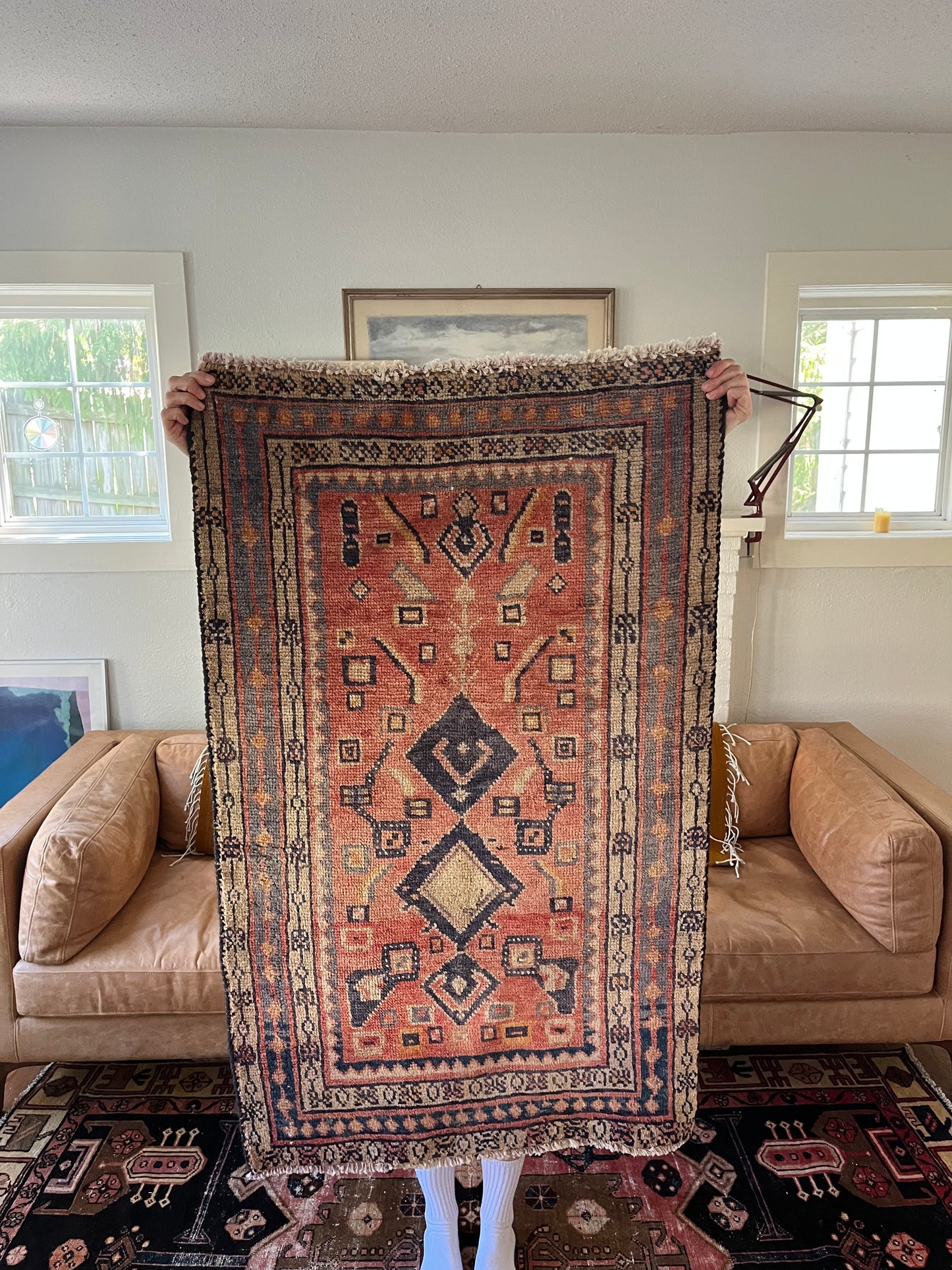 Spring Vintage Persian Rug