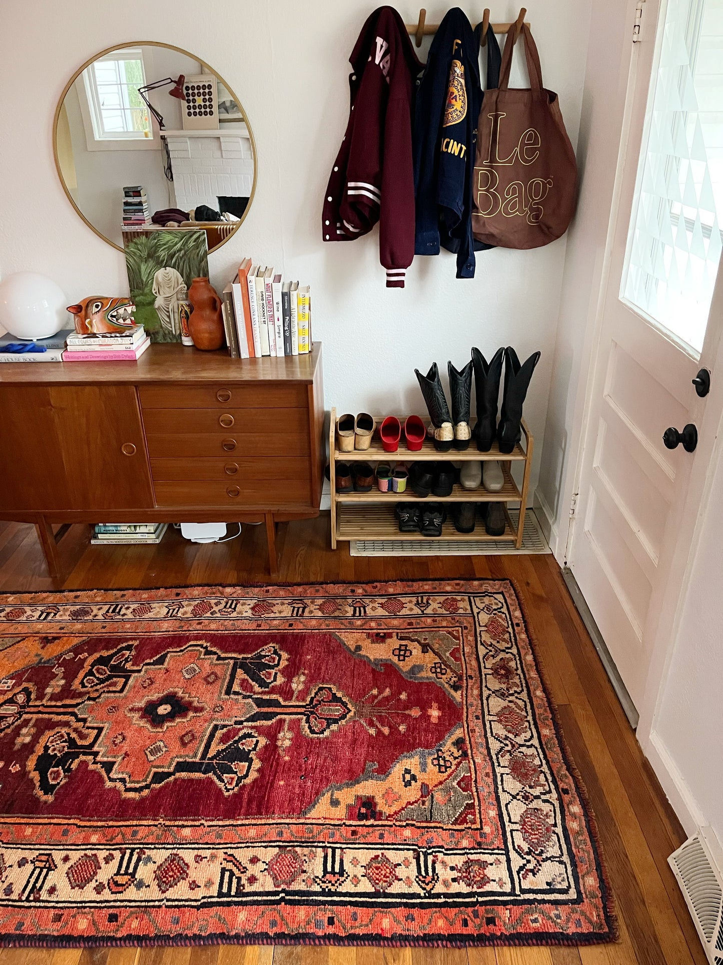 Pomegranate Vintage Persian Rug