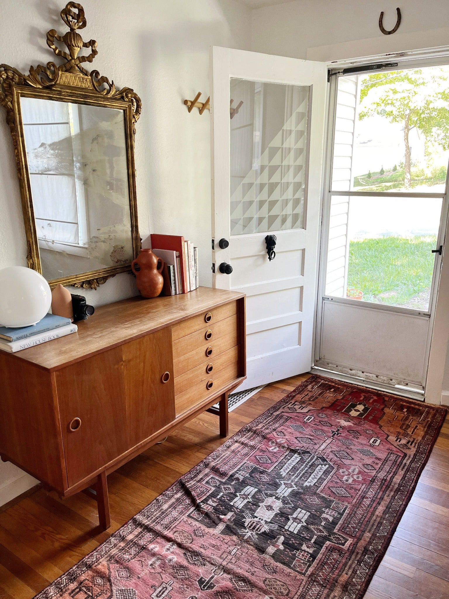 See Laurel Vintage Runner Rug Enhance an Entryway