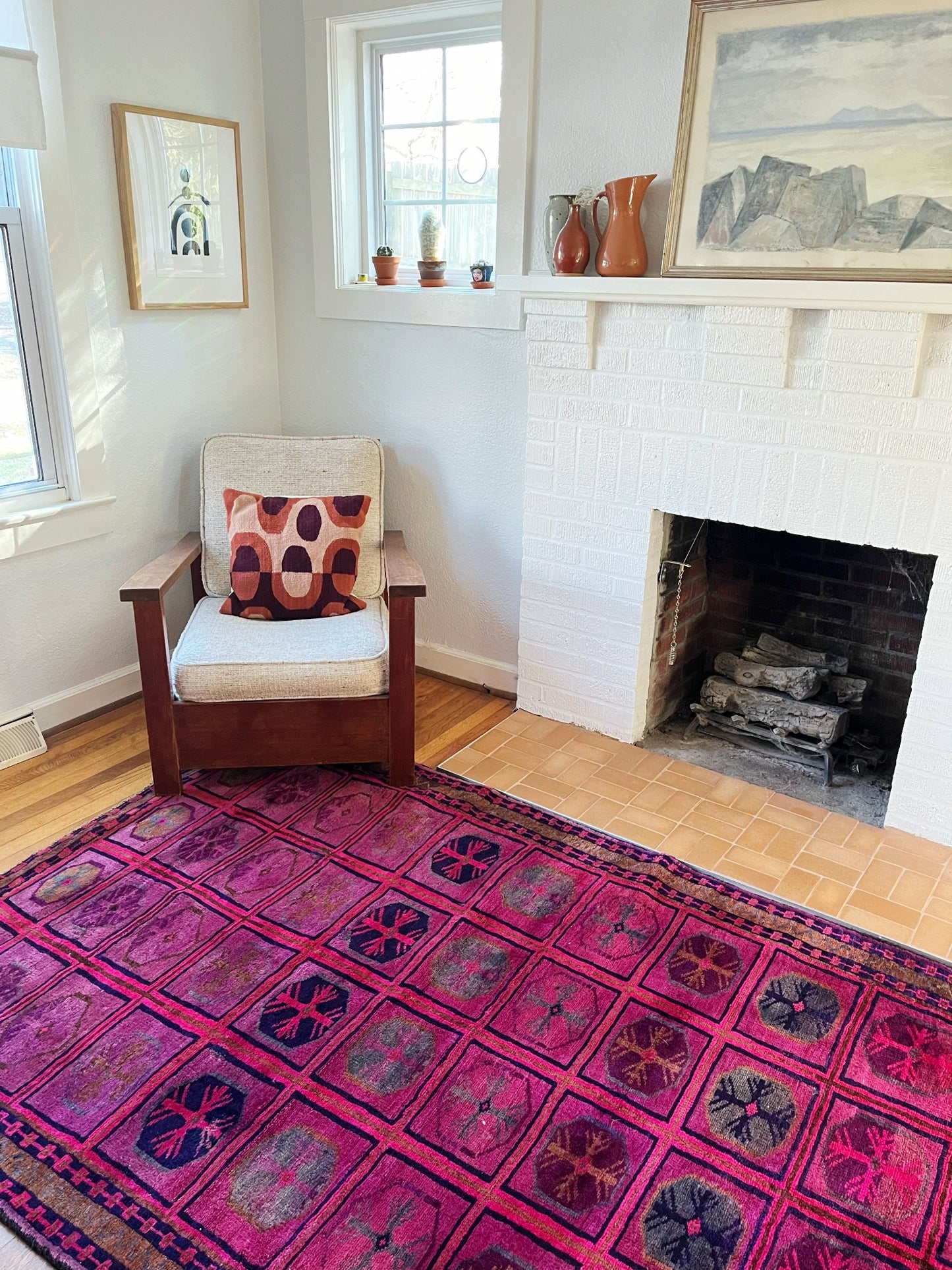 Create a Cozy Corner with Odom Persian Rug
