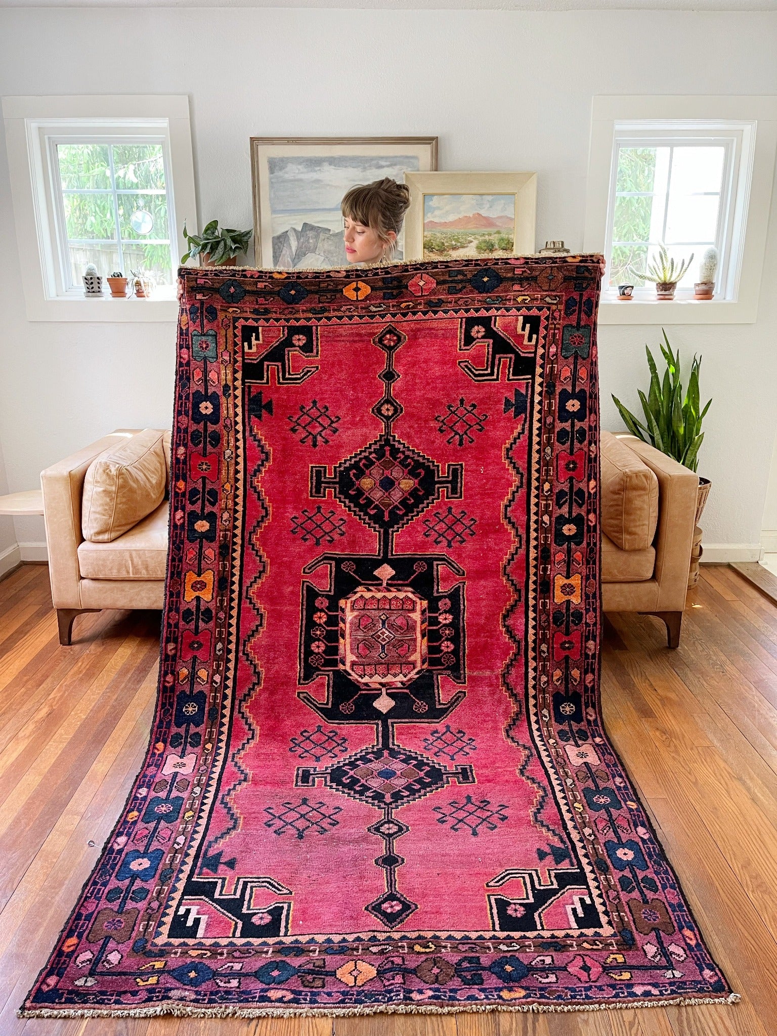 Shop Larkspur Colorful Vintage Rug