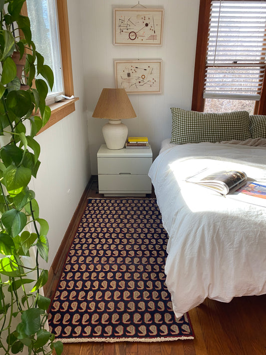 Fig Vintage Persian Rug