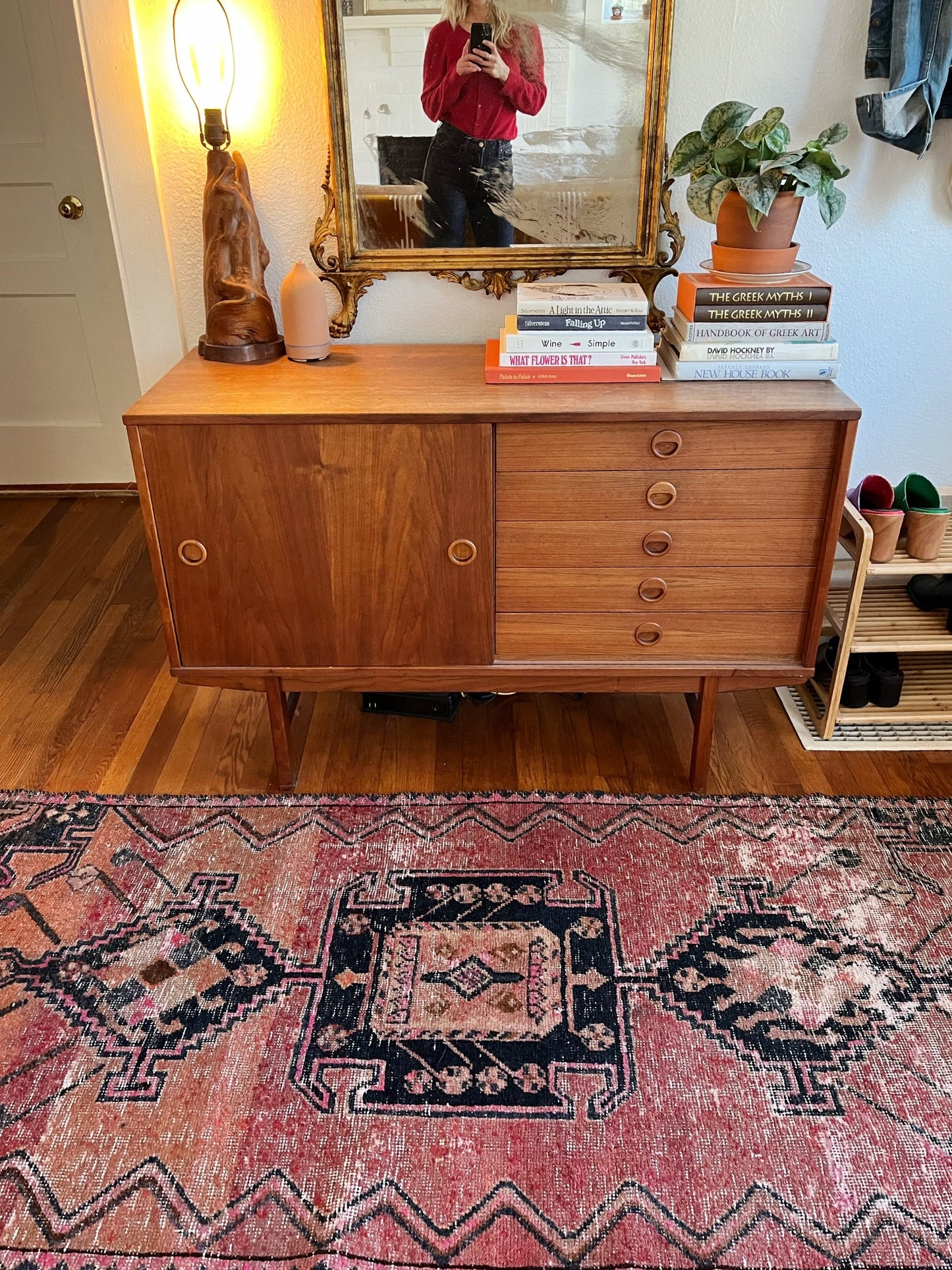 Style Tecoma Persian Runner with a Sideboard