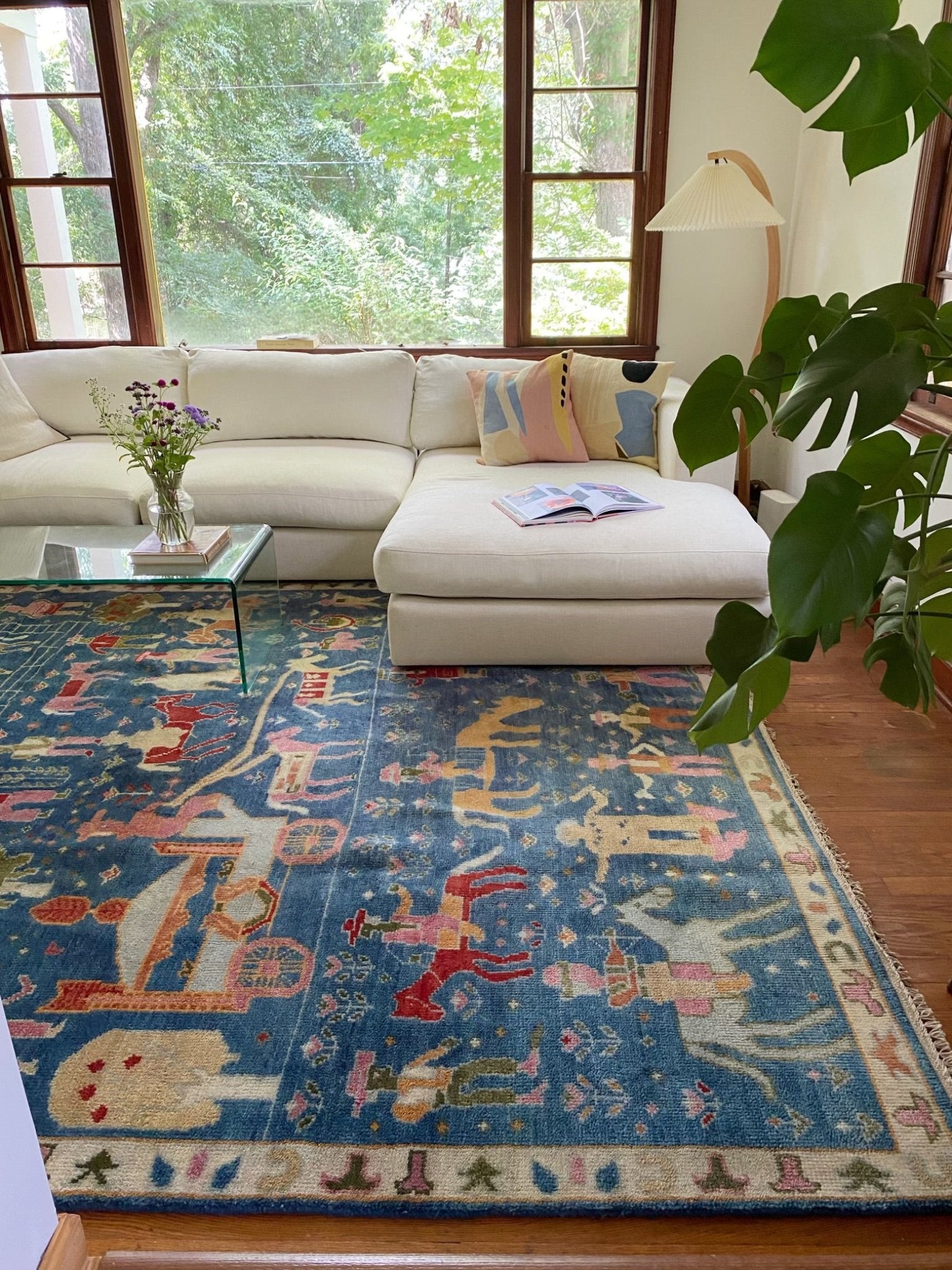 Shop Blue Persian Area Rug