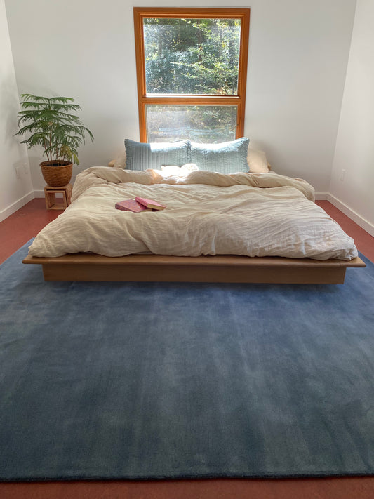 Azul Blue Tufted Area Rug