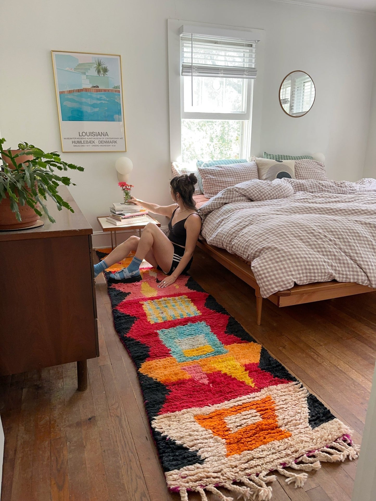 Style a Bedroom with Colorful Moroccan Runner Rug