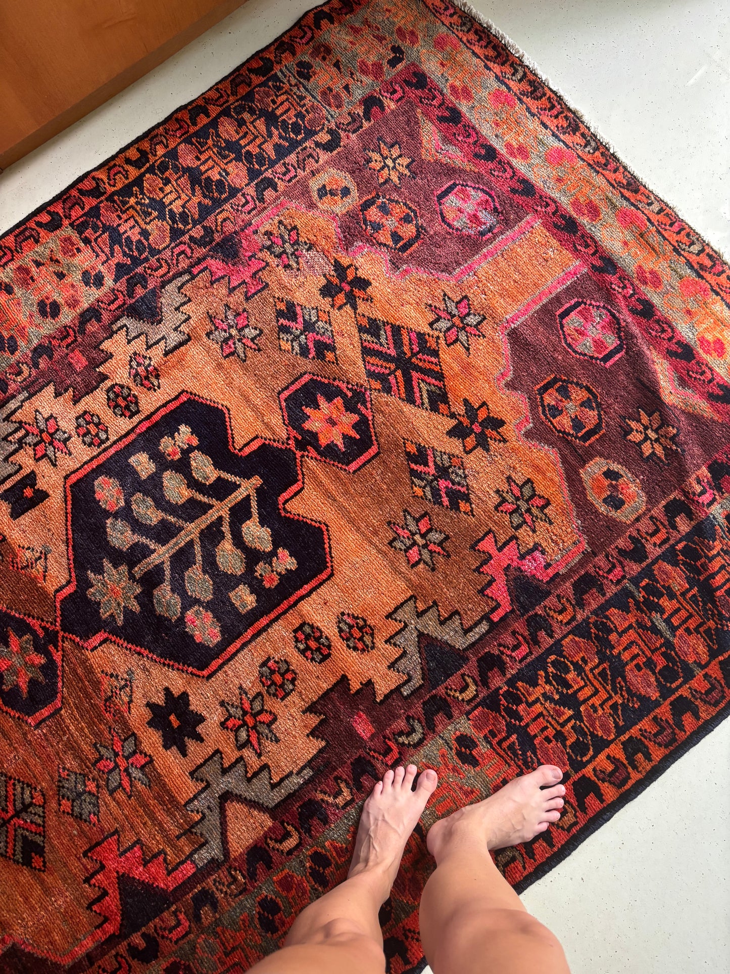 Lynx Vintage Turkish Rug