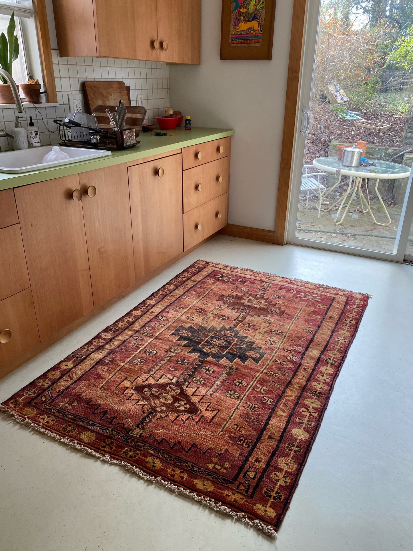 Enhance a Kitchen Space with a Terracotta Area Rug