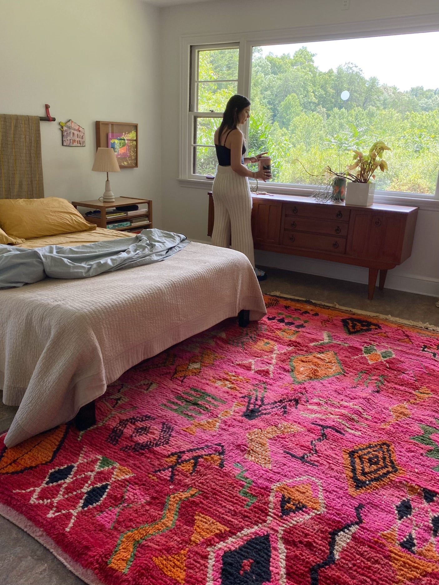 Moya Pink Moroccan Rug