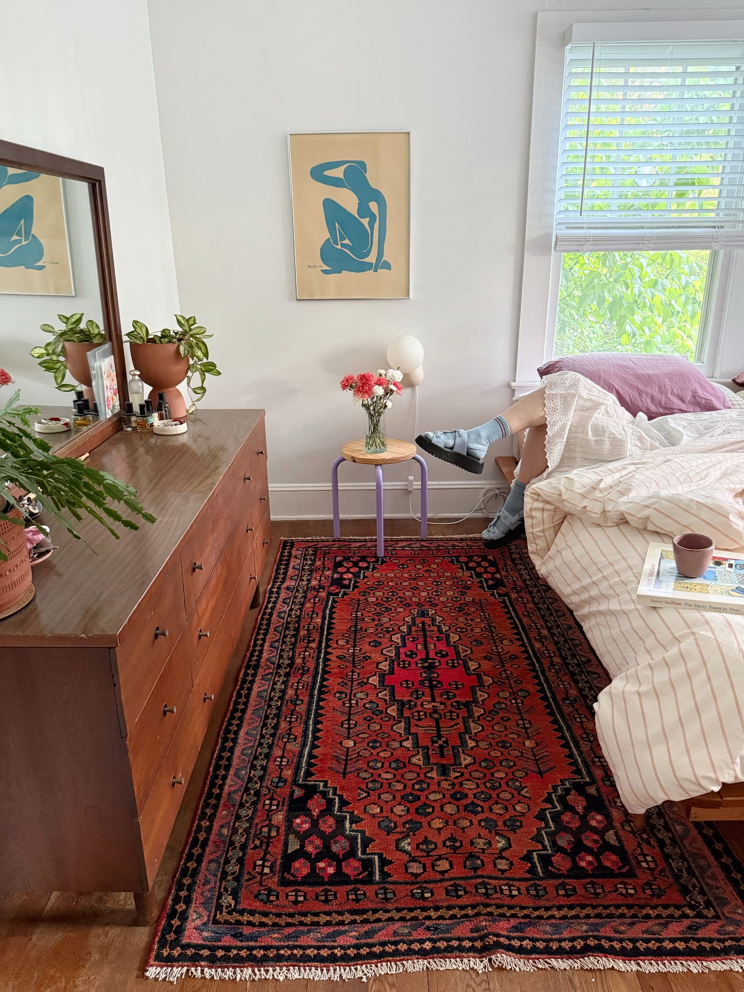 Gil Vintage Persian Rug