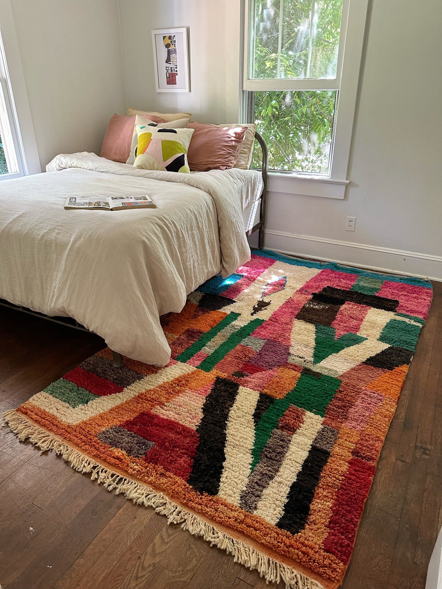 Campari Moroccan Rug | Lost Hunt Vintage