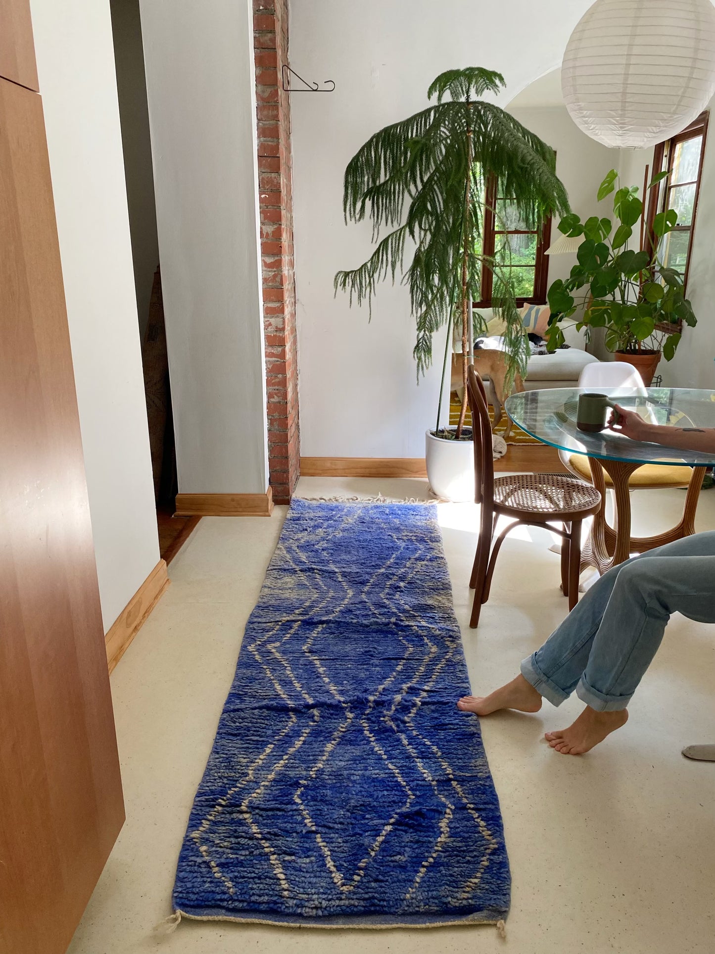 Barton Blue Moroccan Runner