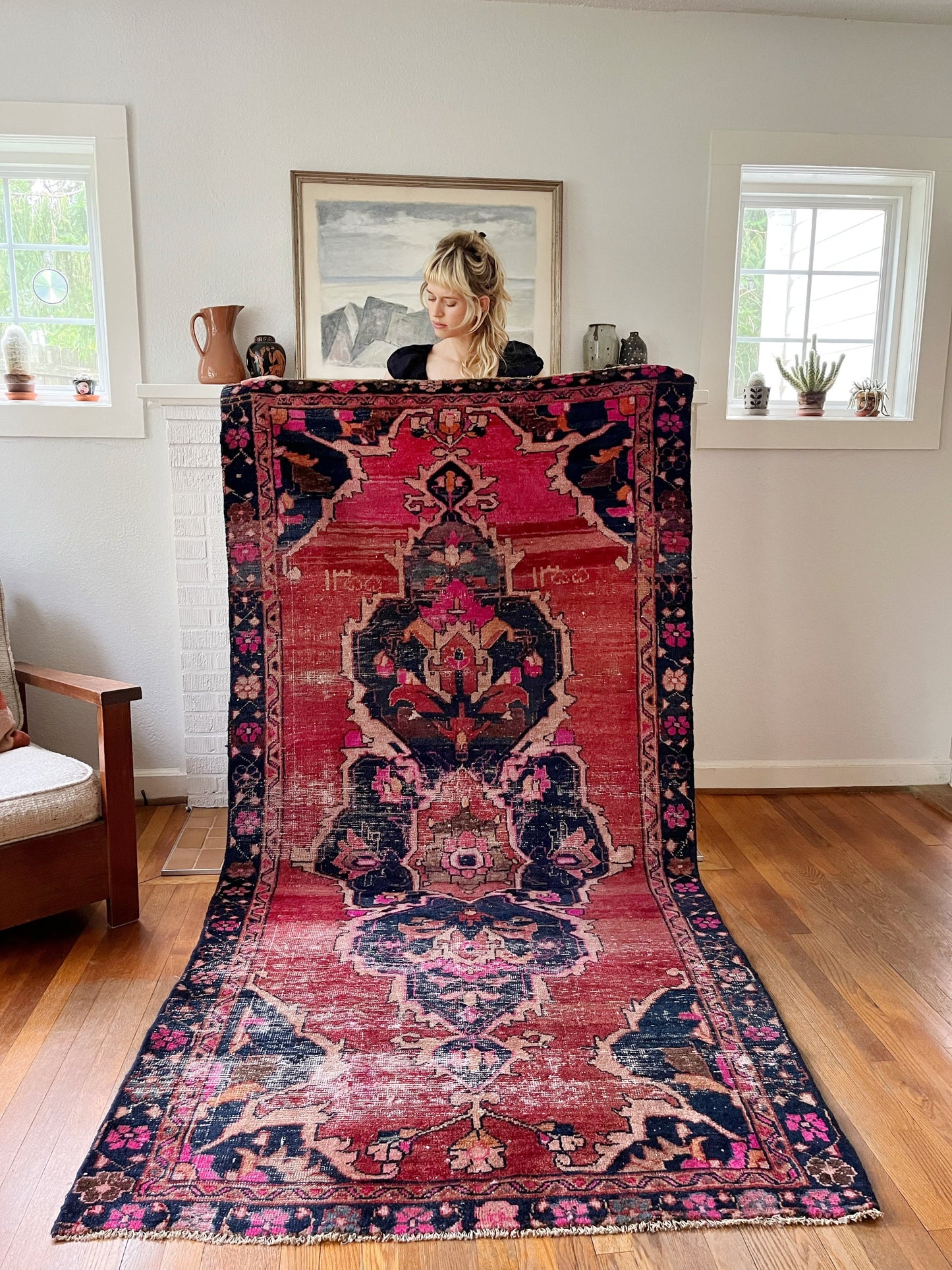 The Lili Persian rug is a timeless piece that enhances any setting